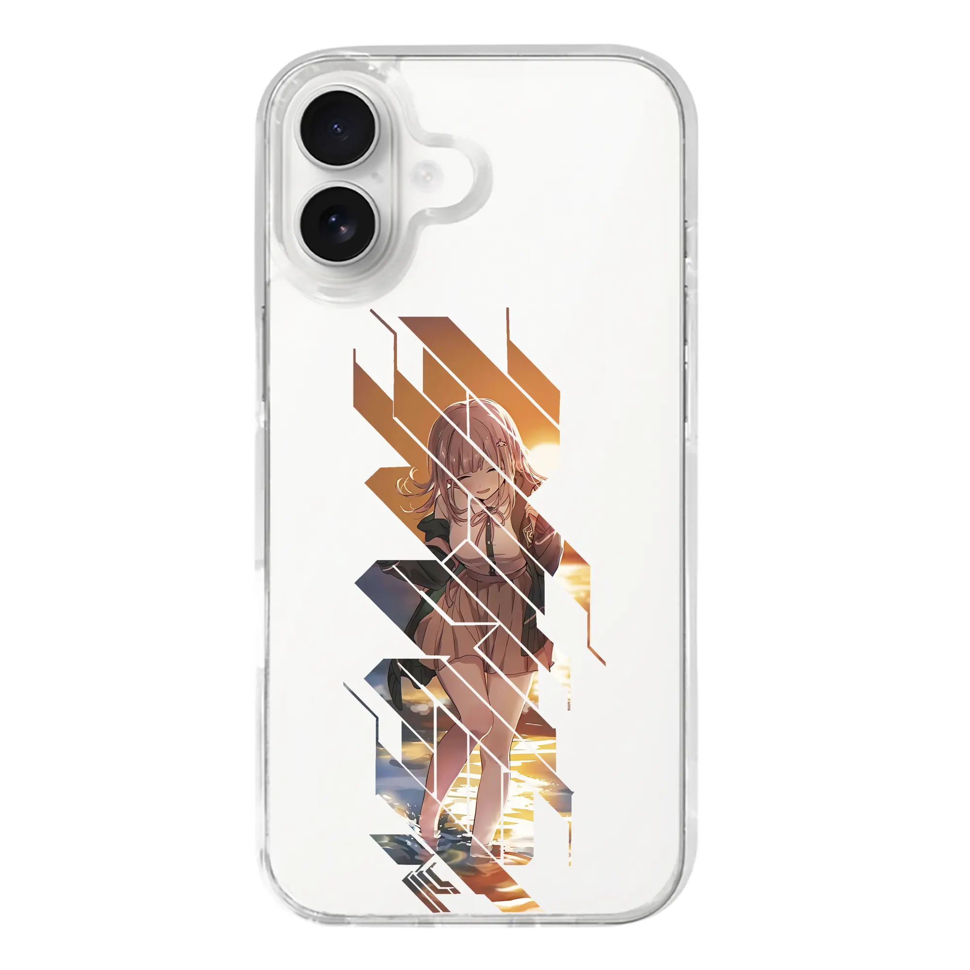 ダンガンロンパ グッズ,七海千秋 - iPhone 17シリーズ 透明スマホケース – 薄型・耐衝撃・精密フィット保護カバー